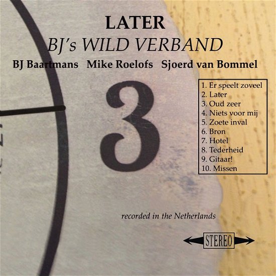 Cover for Bj's Wild Verband · Later (CD) (2018)