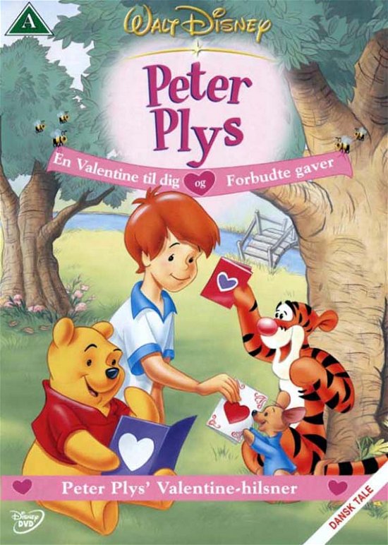 Cover for Peter Plys - Vallentines Day · Peter Plys - En valentine til dig og Forbudte gaver (1995) [DVD] (DVD) (2023)