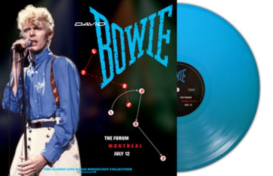 Cover for David Bowie · Live At The Forum Montreal 1983 (Turquoise Vinyl) (LP) (2022)