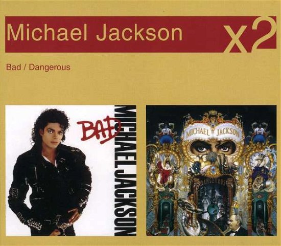 Cover for Michael Jackson · Bad / Dangerous (CD) (2004)