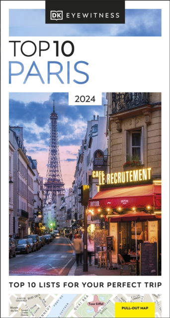 Cover for DK Eyewitness · DK Eyewitness Top 10 Paris - Pocket Travel Guide (Taschenbuch) (2024)
