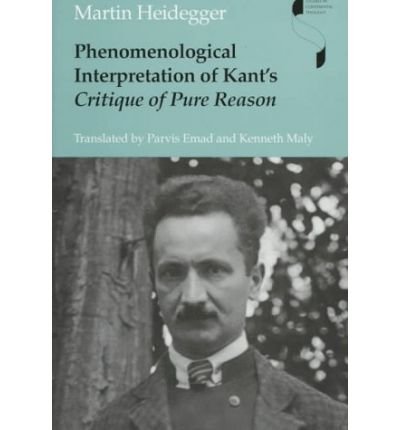 Cover for Martin Heidegger · Phenomenological Interpretation of Kant's Critique of Pure Reason - Studies in Continental Thought (Gebundenes Buch) (1997)