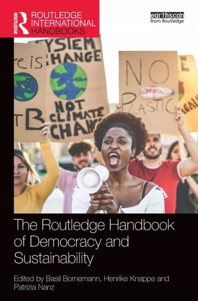 Cover for The Routledge Handbook of Democracy and Sustainability - Routledge Environment and Sustainability Handbooks (Hardcover Book) (2022)