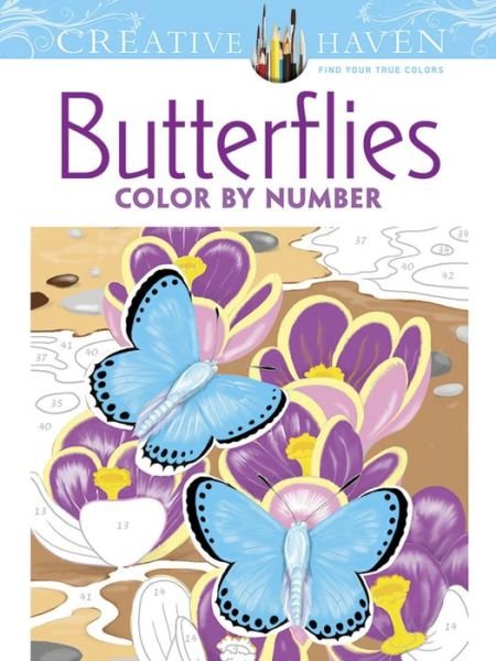 Cover for Jan Sovak · Creative Haven Butterflies Color by Number Coloring Book - Creative Haven (Paperback Book) (2016)