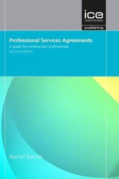 Cover for Rachel Barnes · Professional Services Agreements (Book) (2012)