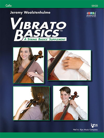 Cover for Jeremy Woolstenhulme · Vibrato Basics Cello (Sheet music) (2020)