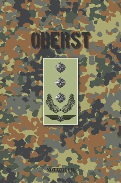 Cover for Anfrato Designs · Oberst (Paperback Book) (2019)