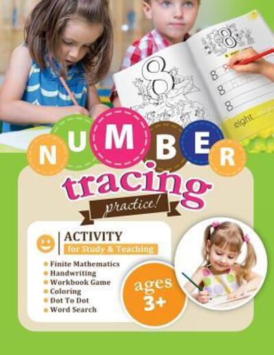 Cover for AvePublish Child's Care · Number Tracing Practice! Activity for Study &amp; Teaching. (Paperback Book) (2019)