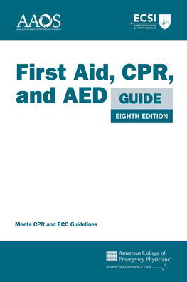 Cover for Aaos · First Aid, CPR, and AED Guide (Paperback Book) (2021)
