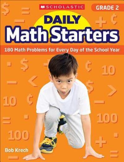 Cover for Bob Krech · Daily Math Starters : Grade 2 : 180 Math Problems for Every Day of the School Year (Paperback Book) (2018)