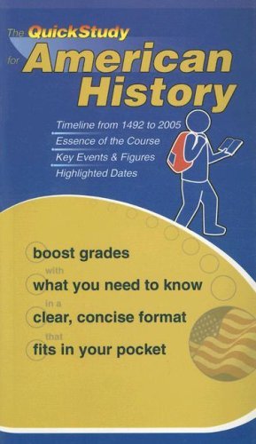Cover for Inc. Barcharts · American History (Quickstudy Books) (Pocketbok) (2006)