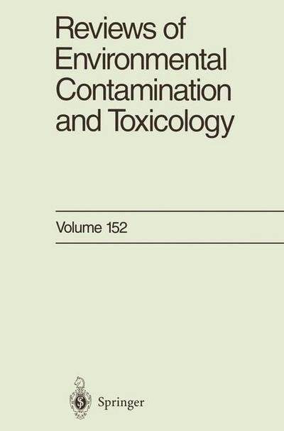 Cover for George W. Ware · Reviews of Environmental Contamination and Toxicology: Continuation of Residue Reviews - Reviews of Environmental Contamination and Toxicology (Paperback Bog) [Softcover reprint of the original 1st ed. 1997 edition] (2012)