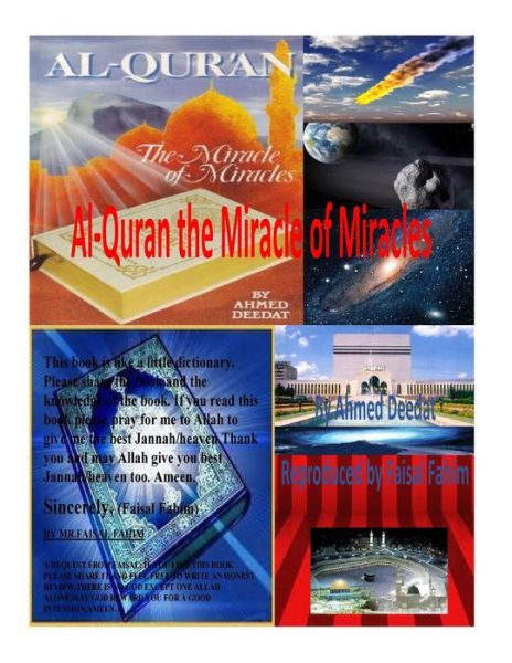 Cover for Ahmed Deedat · Al-quran the Miracle of Miracles (Paperback Book) (1987)