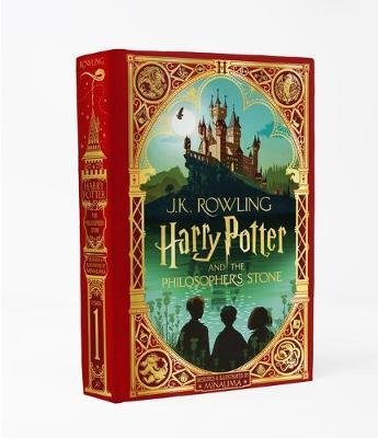Cover for J. K. Rowling · Harry Potter: Harry Potter and the Philosopher's Stone: MinaLima Edition (Indbundet Bog) (2020)