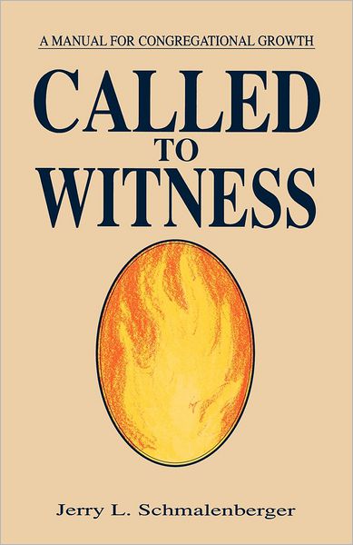 Cover for Jerry L. Schmalenberger · Called to Witness (Paperback Book) (1993)