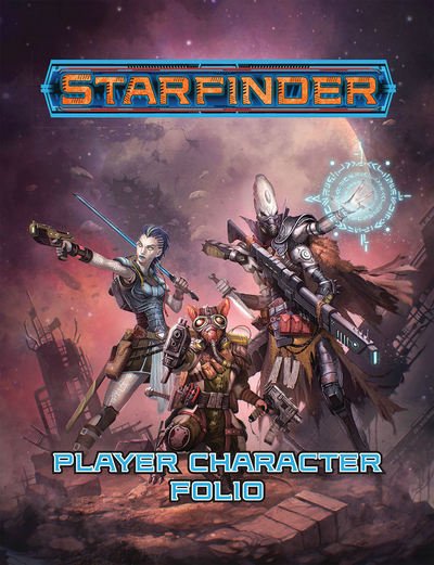 Starfinder Roleplaying Game: Starfinder Player Character Folio - Paizo Staff - Kirjat - Paizo Publishing, LLC - 9781601259585 - tiistai 12. syyskuuta 2017
