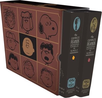 Cover for Charles M Schulz · Complete Peanuts, The: 1999-2000 And Comics &amp; Stories Gift Box Set (Gebundenes Buch) (2016)