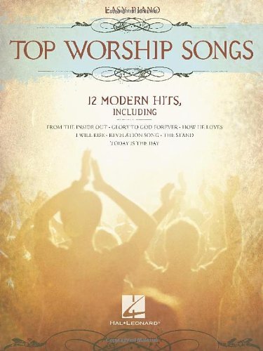 Top Worship Songs (Easy Piano) - Hal Leonard Corp. - Bøker - Hal Leonard - 9781617805585 - 1. juli 2011
