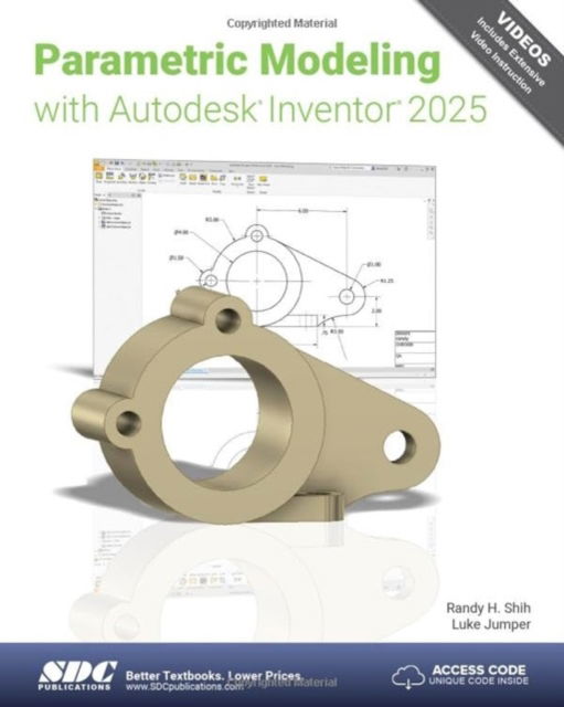 Parametric Modeling with Autodesk Inventor 2025 - Luke Jumper - Książki - SDC Publications - 9781630576585 - 5 sierpnia 2024