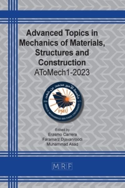 Cover for Erasmo Carrera · Advanced Topics in Mechanics of Materials, Structures and Construction (Book) (2023)