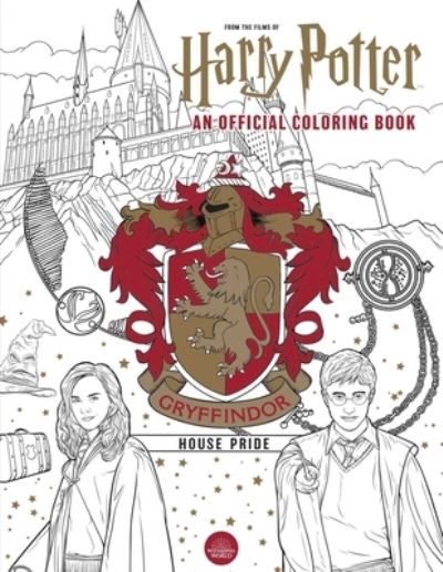 Cover for Insight Editions · Harry Potter: Gryffindor House Pride: The Official Coloring Book: (Gifts Books for Harry Potter Fans, Adult Coloring Books) - Harry Potter (Taschenbuch) (2021)