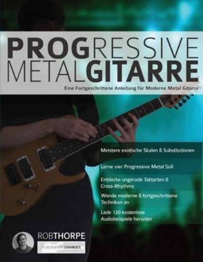 Cover for Rob Thorpe · Progressive Metal Gitarre (Pocketbok) (2020)