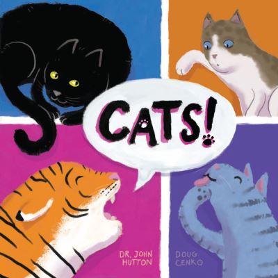 Cover for John Hutton · Cats! (Board book) (2017)