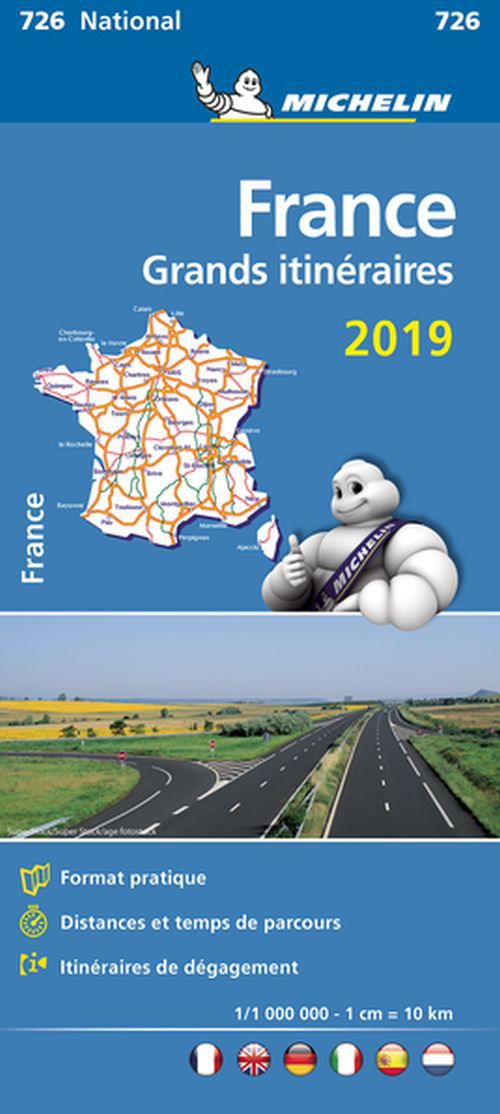 Cover for Michelin · Michelin National Maps: France Route Planning 2019 (Hardcover Book) (2019)