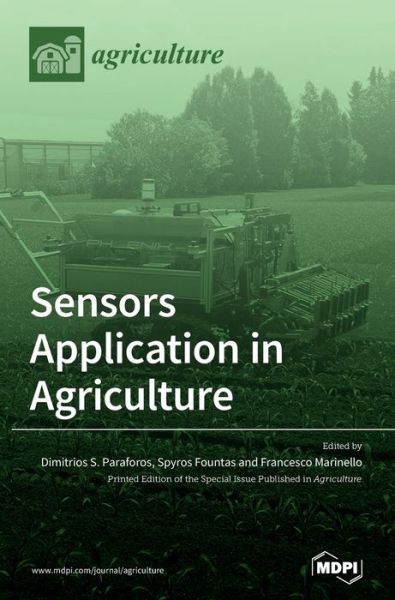 Cover for Dimitrios S Paraforos · Sensors Application in Agriculture (Hardcover Book) (2020)