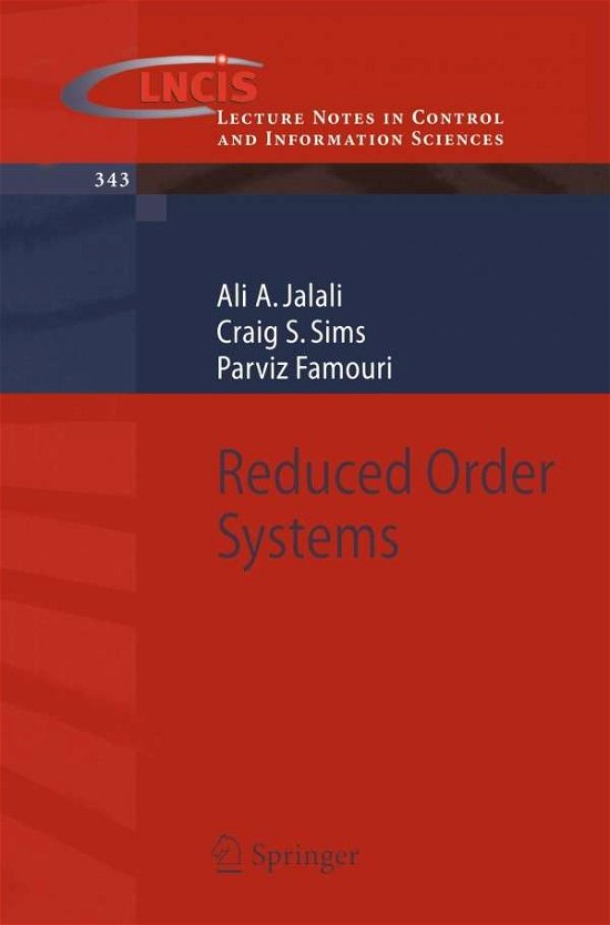 Cover for Ali A. Jalali · Reduced Order Systems - Lecture Notes in Control and Information Sciences (Paperback Book) [2006 edition] (2006)