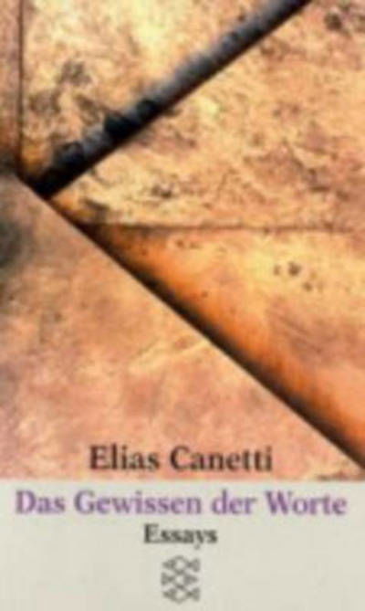 Fischer TB.05058  Canetti.Gewissen d.Wo - Elias Canetti - Bücher -  - 9783596250585 - 