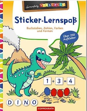 Cover for Charlotte Wagner · Sticker-Lernspaß (Dinosaurier) (Pamflet) (2022)