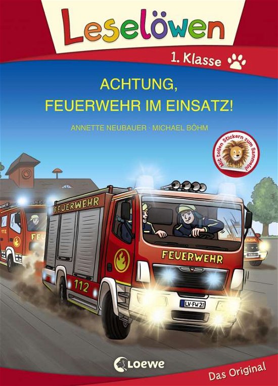 Cover for Neubauer · Leselöwen 1. Klasse - Achtung, (Bok)