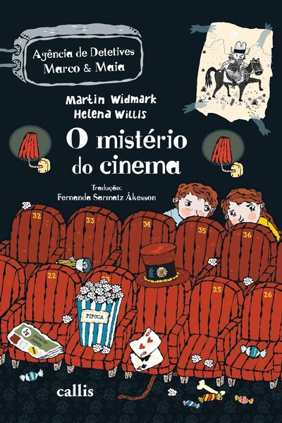 Cover for Martin Widmark · O Mistério do Cinema (Paperback Book) (2022)