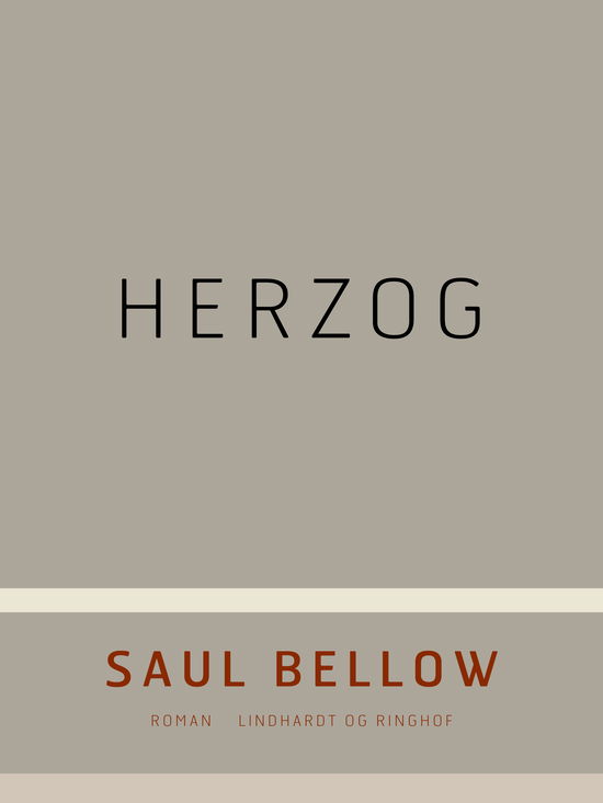 Cover for Saul Bellow · Herzog (Sewn Spine Book) [2. Painos] (2017)