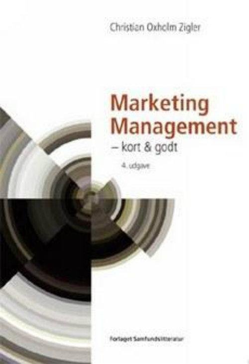 Cover for Christian Oxholm Zigler · Marketing management (Sewn Spine Book) [4th edição] (2005)