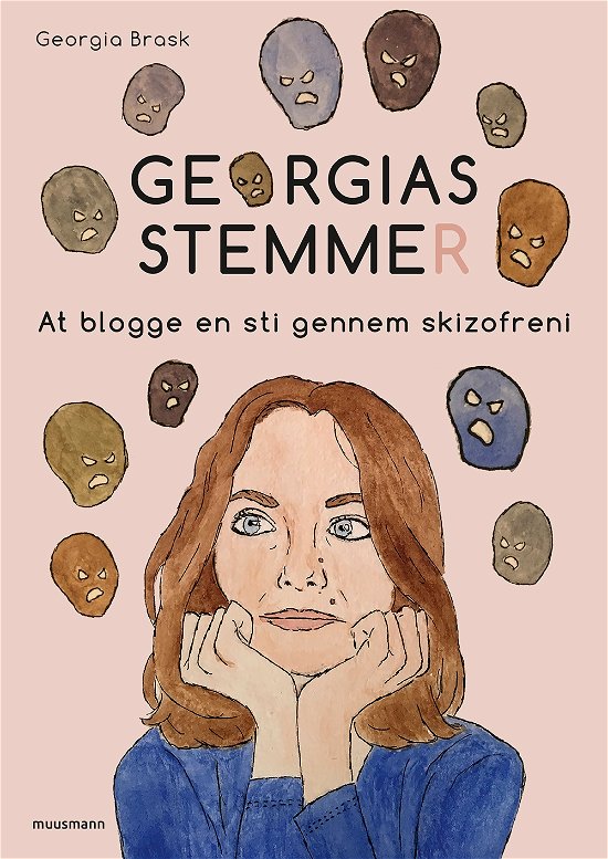 Cover for Georgia Blane Brask · Georgias stemme (r) (Sewn Spine Book) [1º edição] (2018)
