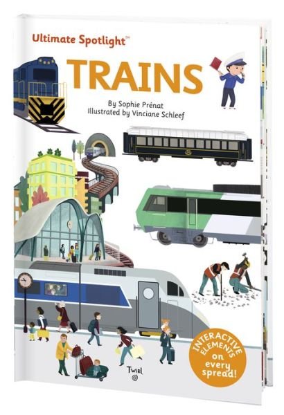 Cover for Sophie Prenat · Ultimate Spotlight: Trains - Ultimate Spotlight (Hardcover Book) (2020)
