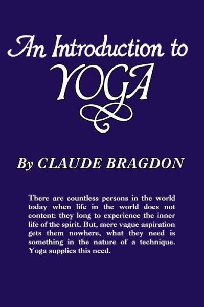 Cover for Claude Fayette Bragdon · An Introduction to Yoga (Paperback Book) (2020)