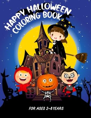 Cover for Ashraful Alam Books · Happy Halloween Coloring Book (Taschenbuch) (2020)