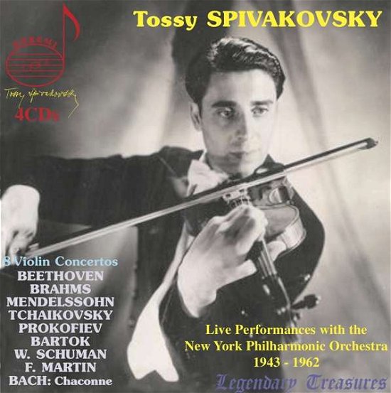 8 Violin Concertos - Bach,j.s. / Spivakovsky - Musikk - DRI - 0061297802586 - 1. juni 2018