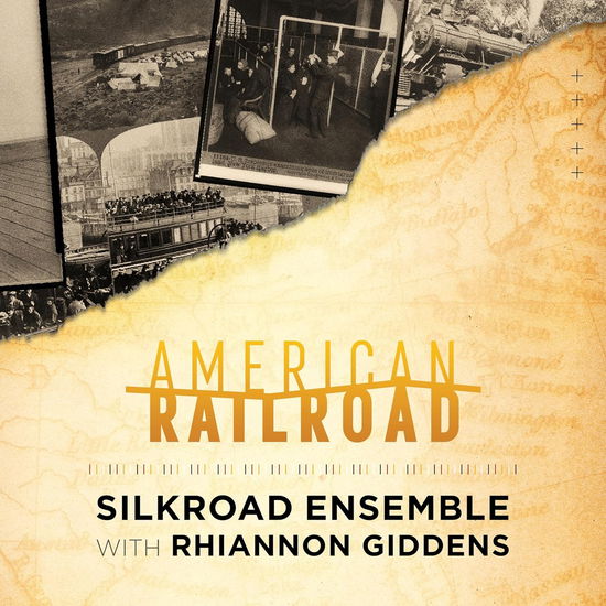 Cover for Silkroad Ensemble &amp; Rhiannon G · American Railroad (CD) (2024)