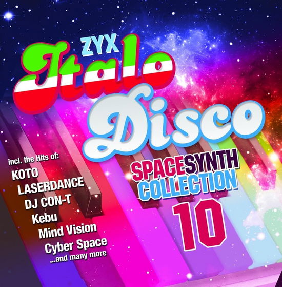 Cover for Zyx Italo Disco Spacesynth Collection 10 · ZYX Italo Disco Spacesynth Collection 10 (CD) (2024)