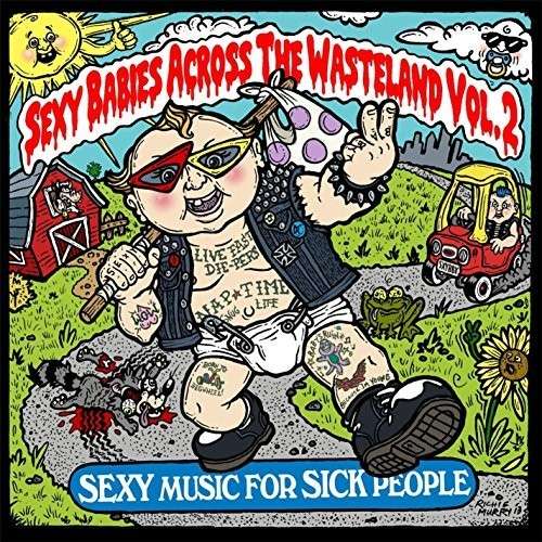 Cover for Various Artists · Sexy Babies Across The Wasteland 2 (CD) (2014)