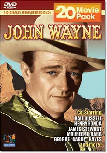 Cover for John Wayne · Wayne;john 20 Movie Pack (Fs) (DVD) [Remastered edition] [Box set] (2007)