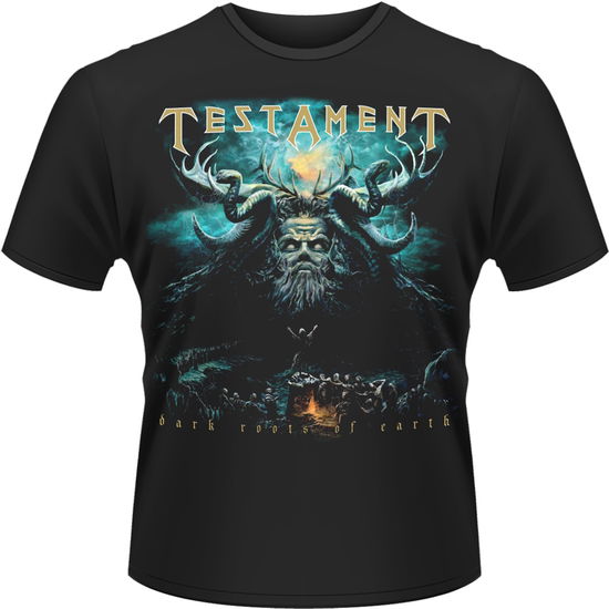 Cover for Testament · Dark Roots of Earth (T-shirt) [size M] (2012)