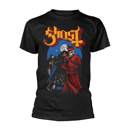 Cover for Ghost · Advancing Pied Piper (T-shirt) [size L] [Black edition] (2018)
