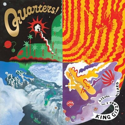 Cover for King Gizzard &amp; the Lizard Wizard · Quarters (CD) (2021)