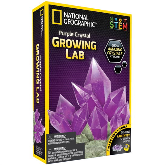 Cover for Boti · National Geographic Crystal Grow Purple (Paperback Book) (2024)