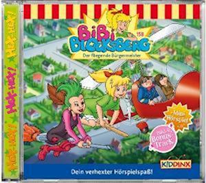 Cover for Bibi Blocksberg · Folge 158:der Fliegende Burgermeister (CD) (2025)